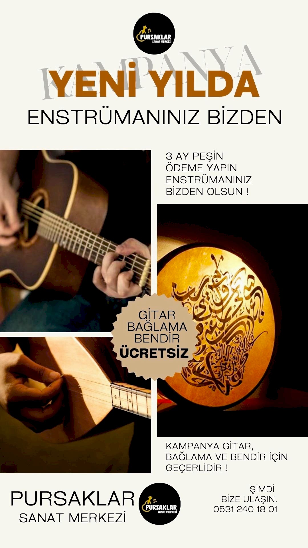 Yeni Yıl Enstrümanınız Bizden